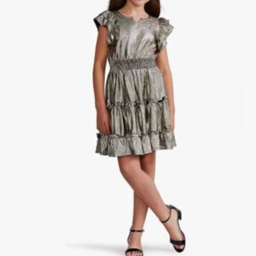 Zac Posen NWOT SIZE 8 gold' Metallic Dress